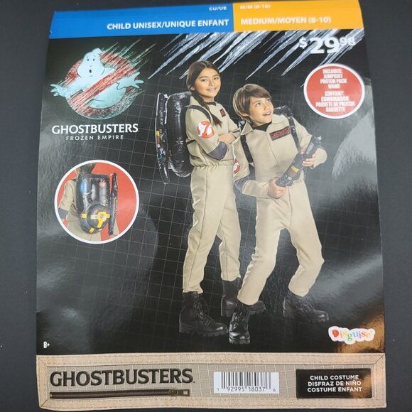 Ghostbusters Frozen Empire Girls Dress Up Costume , NWT - Picture 16 of 16